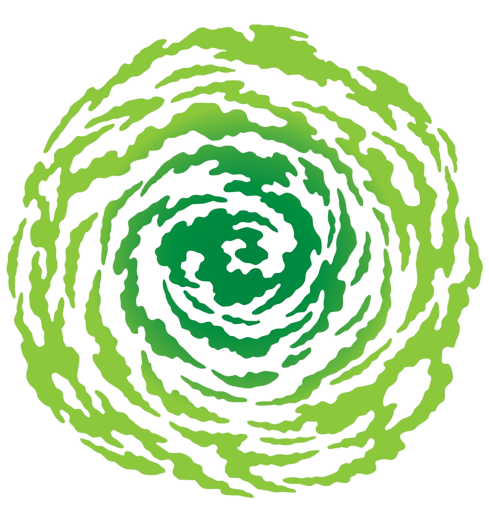 portal verde giratorio